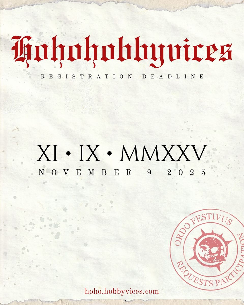 #hohohobbyvices 2025